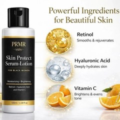 (2 pack) PRMR Skin Lightening Brightening Body Lotion For Dry Skin – 100ML