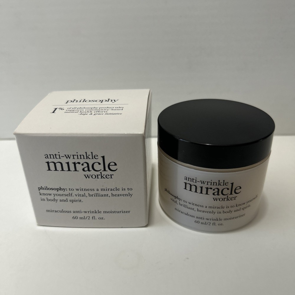 PHILOSOPHY Miracle Worker Miraculous Anti-Aging Moisturizer 2 oz / 56 g~ NOS