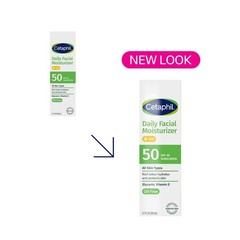 Cetaphil Daily Facial Moisturizer SPF 50 Sunscreen 1.7oz (2 Pack) NEW Sealed