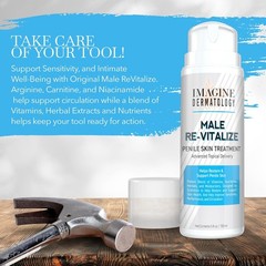 Male Re-Vitalize Original Penile Health Cream for Men – Relieve, Restore and Sup