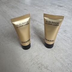 2x Chanel Sublimage Lumiere Brightening Cream 5ml + FREE Hydra Beauty