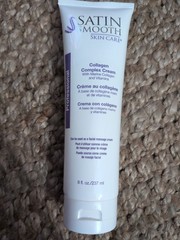 SATIN SMOOTH Collagen Complex Marine Collagen Cream Face Skin Plumpin 8 Oz
