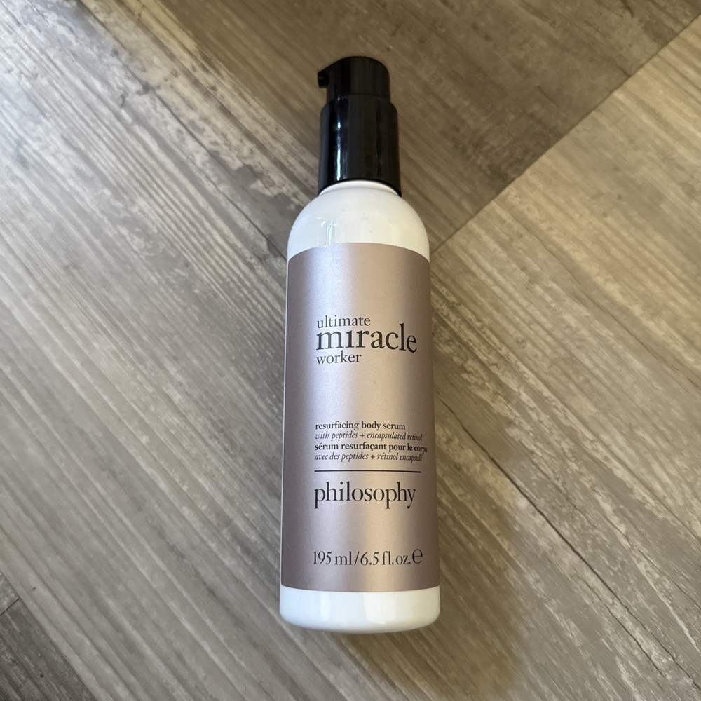Philosophy – Ultimate Miracle Worker Resurfacing Body Serum 6.5 fl. oz. NEW!
