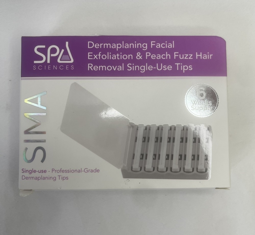 Spa Sciences SIMA Dermaplaning Facial Exfoliation & Peach Fuzz Hair Removal