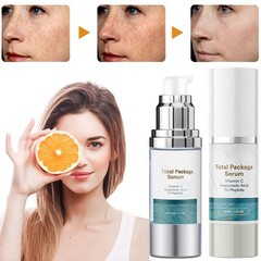 1-5X Total Package Serum, All-In-One Vitamin C, Hyaluronic Acid, Peptides Serum