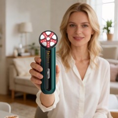 All In One Microcurrent RF LED Facial Massager For Firming And Glowing Skin