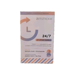 Zitsticka 24/7 Zit Attack Bundle Fight Blemishes Acne Night and Day Exp 04/2027