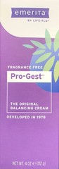 Emerita Pro-Gest Natural Balancing Cream Fragrance Free 4 oz