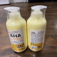 2 AHA Strong Brightening Body Cream Hydroxy Acid Vitamin C Whitening 500ml USA