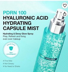 Anua PDRN Collagen Glow Facial Serum Spray, Hydrating Face Mist, Hyaluronic Acid