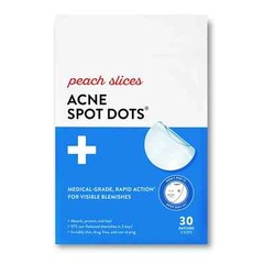 180 Count Peach Slices Acne Spot Dots Hydrocolloid Pimple Zits Patches (6x 30)