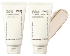 2X innisfree Volcanic BHA Pore Cleansing Foam w/Salicylic Acid Korean Face Wash
