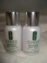 lot of 2 Clinique Repairwear Laser Focus Smooth, Restores, Corrects Serum 0.5 oz