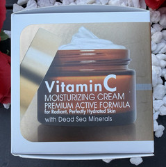 SPA Cosmetics Vitamin C Moisturizing Cream w/ Dead Sea Minerals Hydrating Face