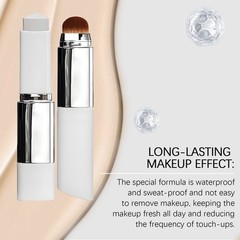 Light Smooth Foundation Stick – Natural Color Two In One Changing Tool 🧴