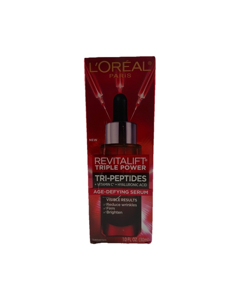 Loreal Revitalift Triple Power Tri-Peptides Age-Defying Serum 1.0oz/30ml