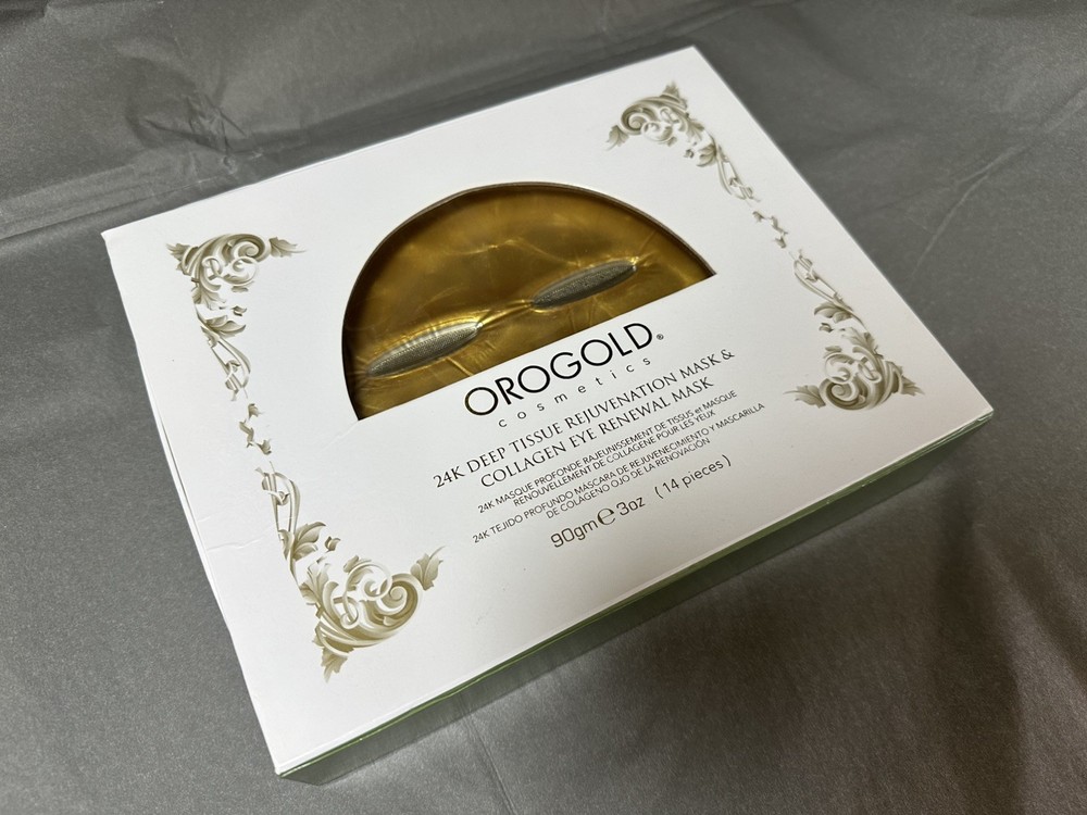 Orogold 24K Deep Tissue Rejuvenation Mask & Collagen Eye Renewal Masks