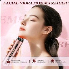 Microcurrent Facial Device, 3 Modes Red Light Therapy for Face and Neck,