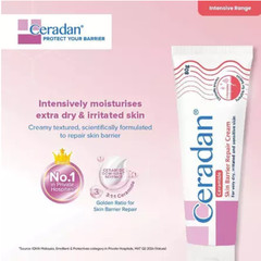 Free Shipping Ceradan Cream Ceramide Dry & Itchy Skin Barrier Repair 80g