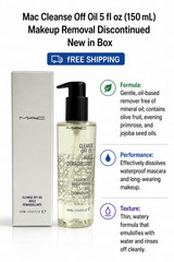 Mac Cleanse Off Oil 5 fl oz (150 mL) Makeup Removal Discontinued New in Box
