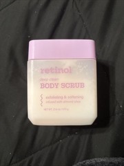 Retinol Deep Clean Body Scrub Exfoliating & Softening Almond Shea 23.6 oz