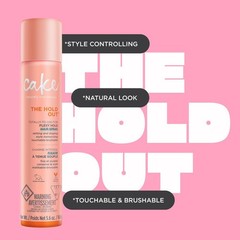 Cake Beauty Hairspray, The Hold Out, 5.6 Ounce/160g Can, Clear