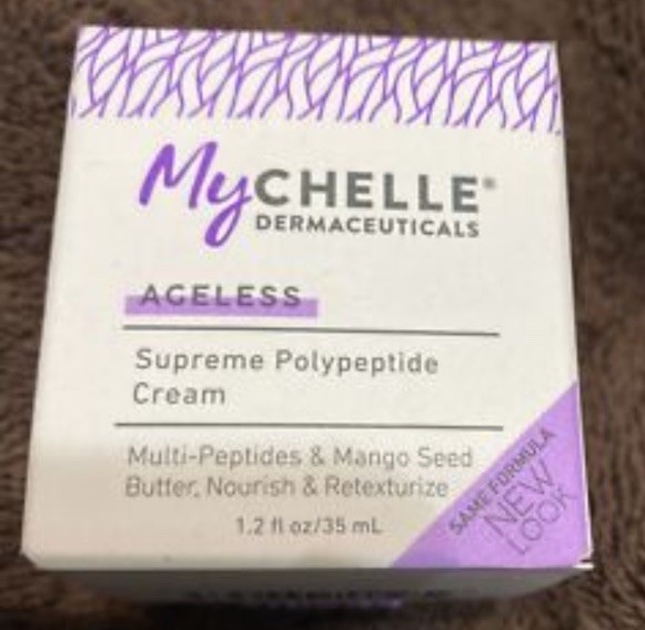 MyCHELLE Supreme Polypeptide Cream 1.2 Fl Oz Anti Aging Moisturizer for Sensi…