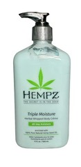 Hempz Factory Sealed Triple Moisture Herbal Whipped Body Crème – 17oz