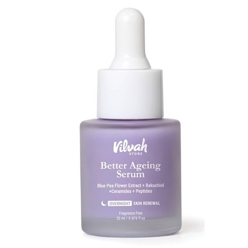 Vilvah Better Ageing Face Serum | Bakuchiol & Blue Pea Extract 20ML