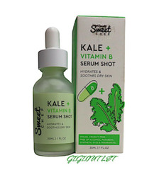 Sweet Chef Kale + Vitamin B Serum Shot Hydrates & Soothes Dry Skin 1 fl. oz.