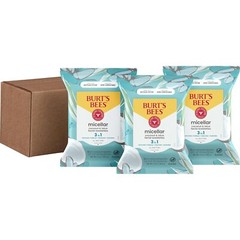 Burt&rsquo;s Bees 3 in 1 Micellar Makeup Removing Towelettes 3 pack (90 count total)