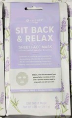 Nu-Pore Lavender Face Mask 24 PACK