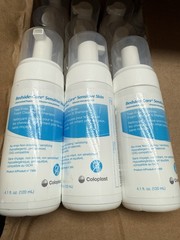 3 New Coloplast Bedside care Sensitive Skin No Rinse Foam Cleanser Shampoo 4.1oz