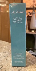 M. ASAM AQUA INTENSE Hyaluron Serum 100 Ml 3.88 OZ New, Sealed Large Size!