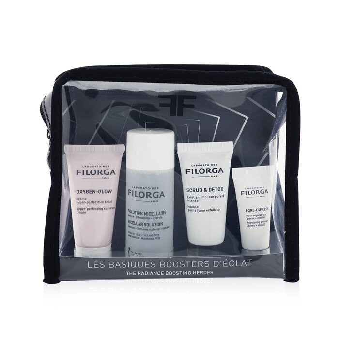 Filorga – The Radiance Boosting Heroes Set: Oxygen Glow Cream 15ml + Micellar So