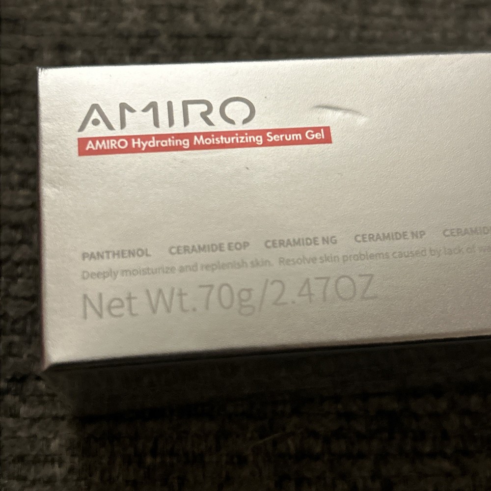AMIRO Hydrating Moisturizing Serum Gel 2.47 Oz Brand New Sealed Exp 8/28