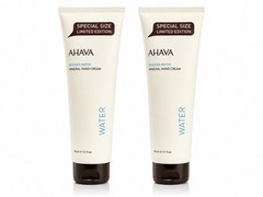AHAVA Dead Sea Water Mineral Hand Cream Limited Edition 5.1 fl oz 150ml Duo