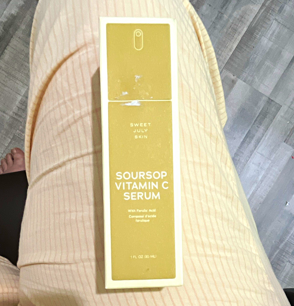 Sweet July Skin Soursop Vitamin C + Ferulic Acid Serum with AHA 1 fl oz
