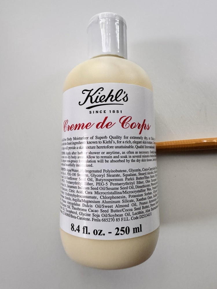 Kiehl&rsquo;s Creme de Corps Body Lotion 8.4oz/250ml with Cocoa Butter New & Sealed