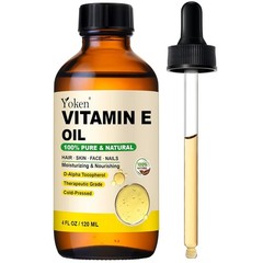 Ethically Sourced 4 Oz Vitamin E Oil – Hydrating, Cruelty-Free Formula