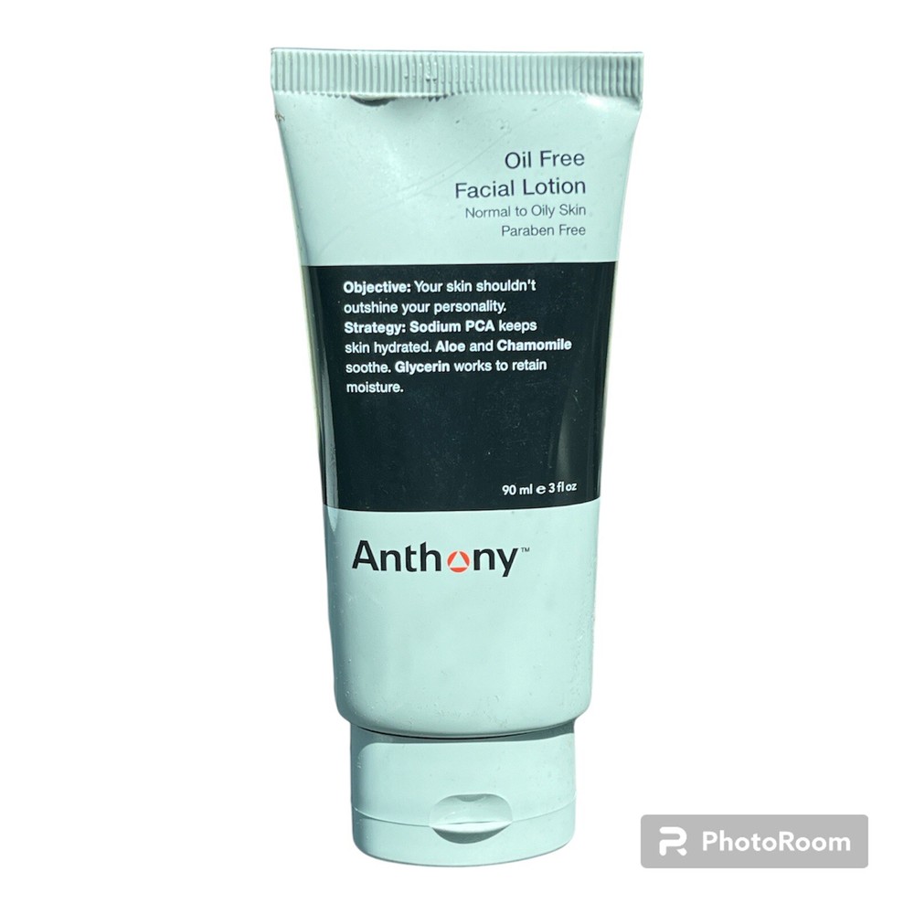 Anthony Oil Free Facial Lotion 3oz 90ml New & Sealed Paraben Free