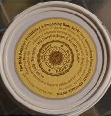 Tweak&rsquo;d By Nature The Body Polisher Chestnut Honey Bloom Smoothing Body Scrub