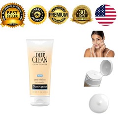 Neutrogena Deep Clean Daily Facial Cream Cleanser BHA Alcohol-Free 7 fl oz