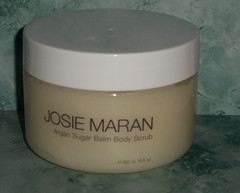 Josie Maran Argan Sugar Balm Body Scrub **Vanilla Apricot** 18 oz. Large~ Sealed