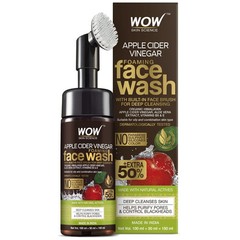 WOW Skin Science Apple Cider Vinegar Foaming Face Wash 150ml Free Shipping