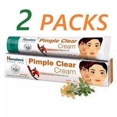 2X PIMPLE CLEAR CREAM 20GM EACH HIMALAYA WITH LONG EXPIRY & FREE SHIPPING