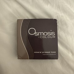 Osmosis Mineral Pressed Base Makeup Compact Color Natural Medium 9.6g 0.33oz NEW