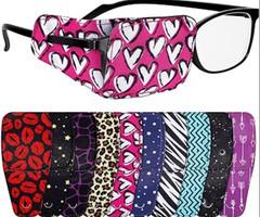 10 Pcs Eye Patches for Adult Left Right Eye, Eyepatch for Glasses, Mixed Styl…
