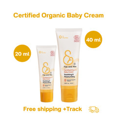 FAE&MAE 100% Organic New Born Baby Face & Body Cream Soothing Moisturize