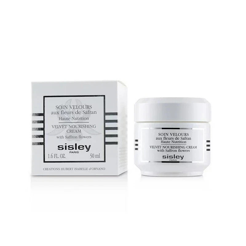 Sisley Velvet Nourishing Cream w/Saffron Flower 50ml /1.6fl oz NEW In retail BOX